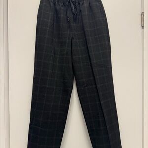 Babaton Black Plaid Women’s Dress Pants